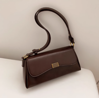 Retro versatile shoulder bag crossbody baguette bag ED0243