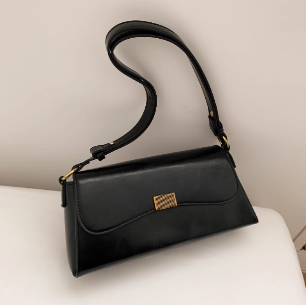 Retro versatile shoulder bag crossbody baguette bag ED0243