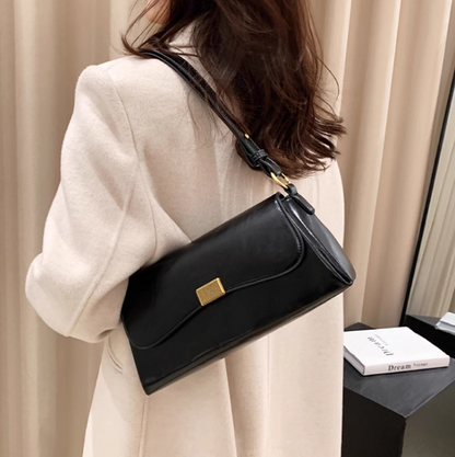 Retro versatile shoulder bag crossbody baguette bag ED0243