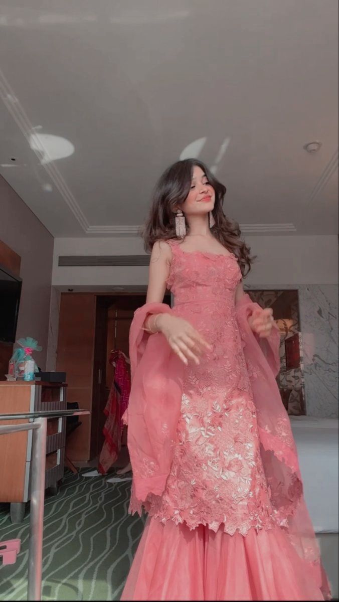 Gorgeous Hot Pink Square Neck Mermaid Tulle Appliques Long Prom Dresses Formal Evening Gowns with Capes ED02530