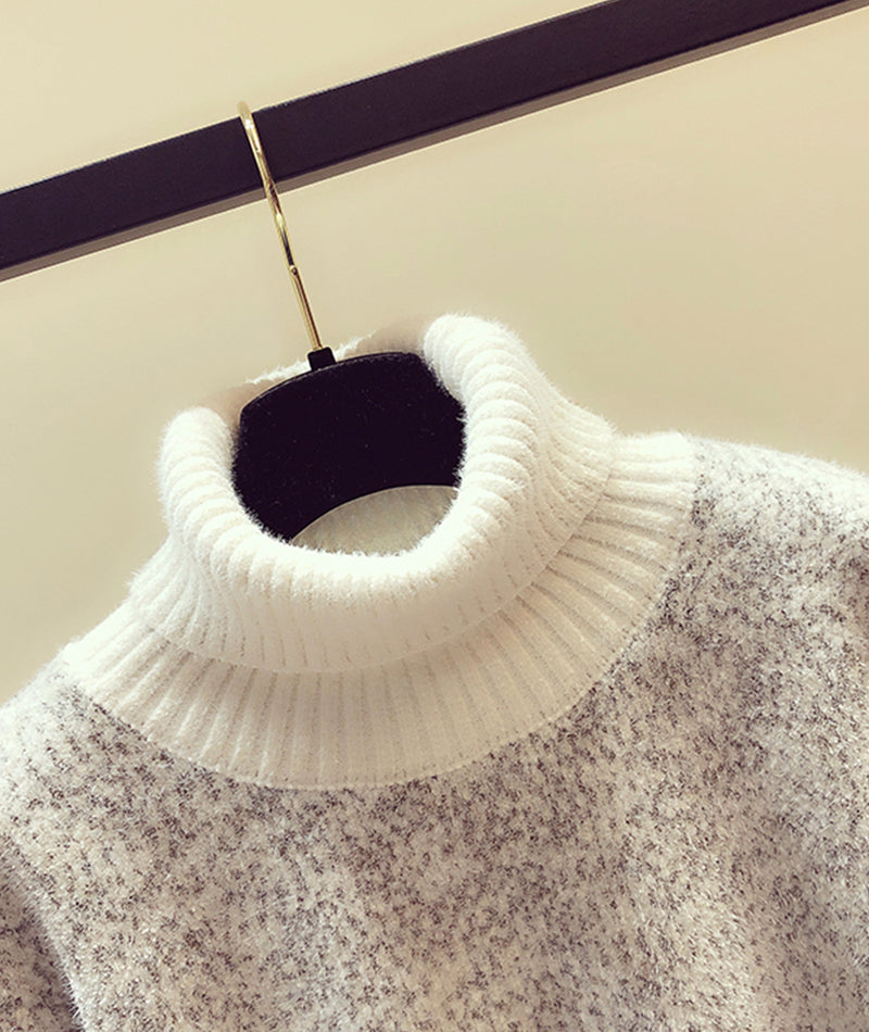 Cute Turtleneck Sweater HZ1024