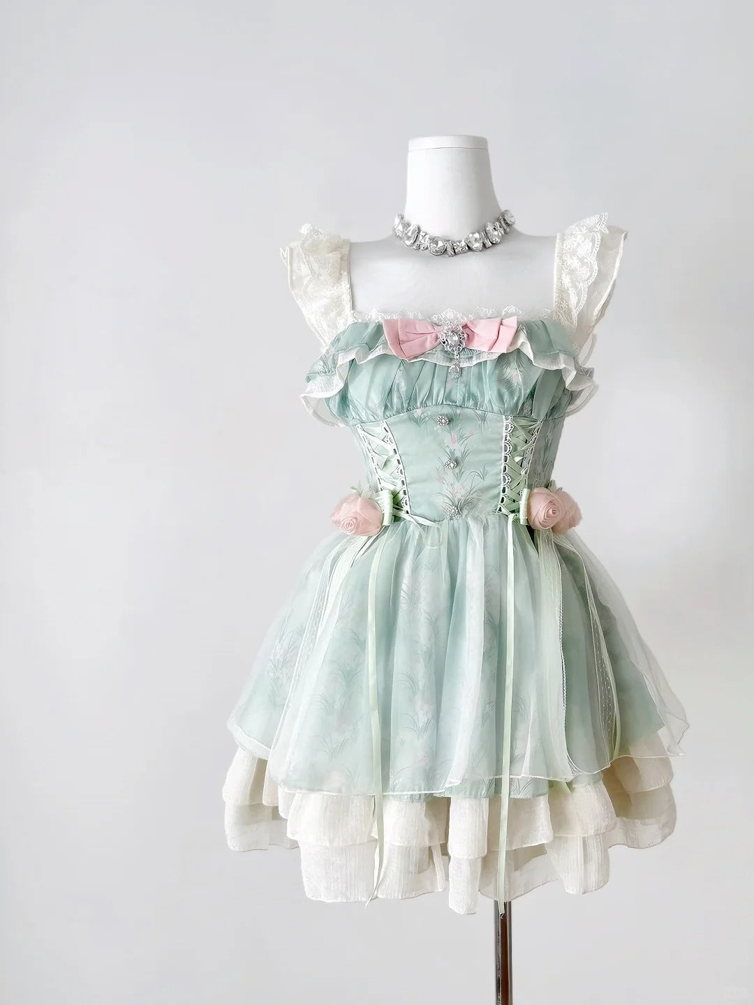 Square A-Line Tulle Lace Short Prom Dress Homecoming Dress HZ1024