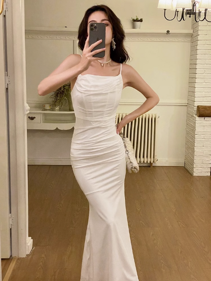 suspender dress evening dress HZ1024