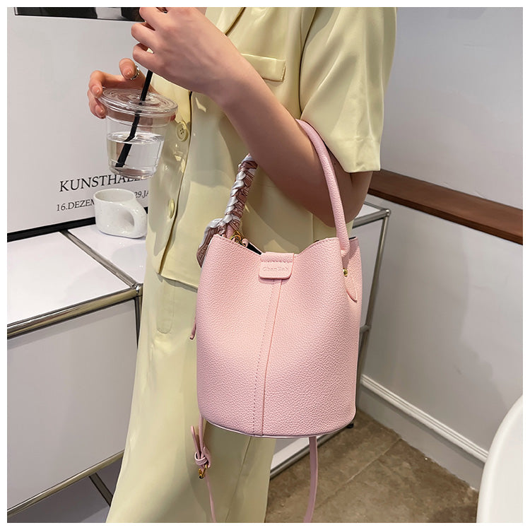 and versatile portable bucket bag crossbody bag HZ1024