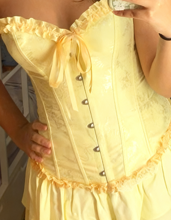 Yellow Strapless Bodycon Chiffon Satin Short Party Dress Fashion Homecoming Dress HZ1024
