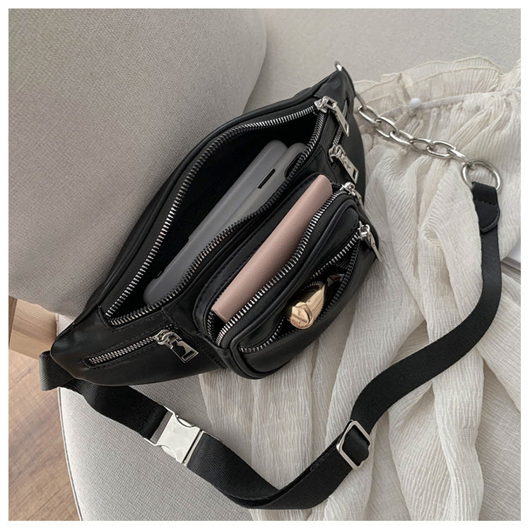 All-match mini chain messenger bag chest bag waist bag ED0323