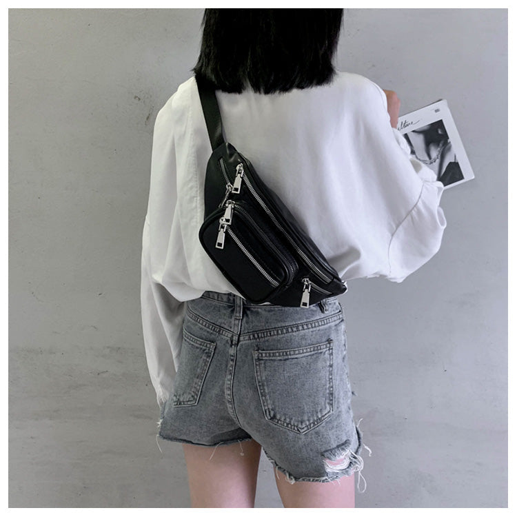 All-match mini chain messenger bag chest bag waist bag ED0323