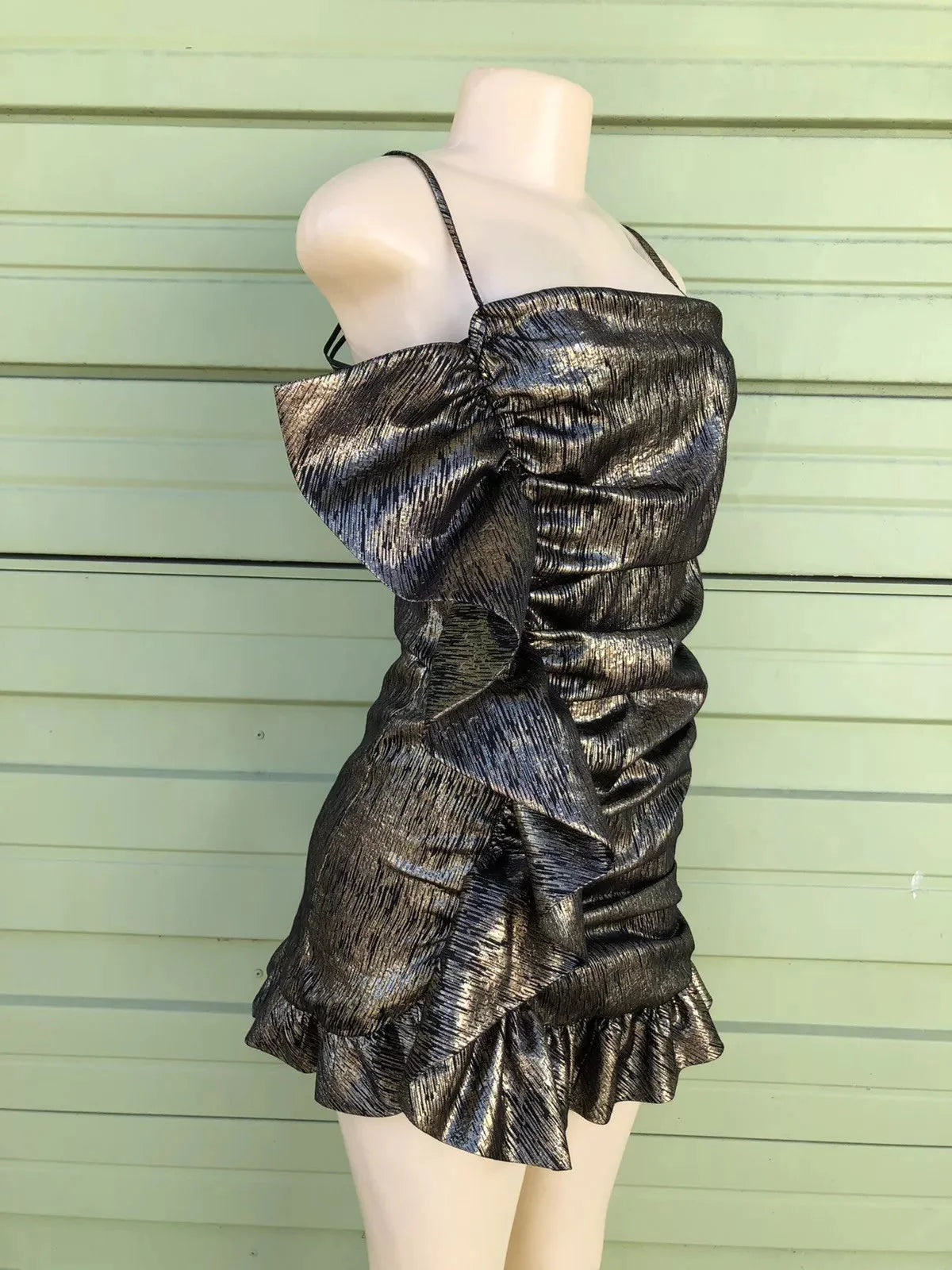 Fashion Black Gold Strapless Bodycon Short Party BirthdayDresses Sexy Homecoming Dresses ED03240