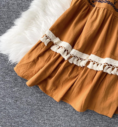 Cute V Neck Short Dress Fashion Dress ED0332