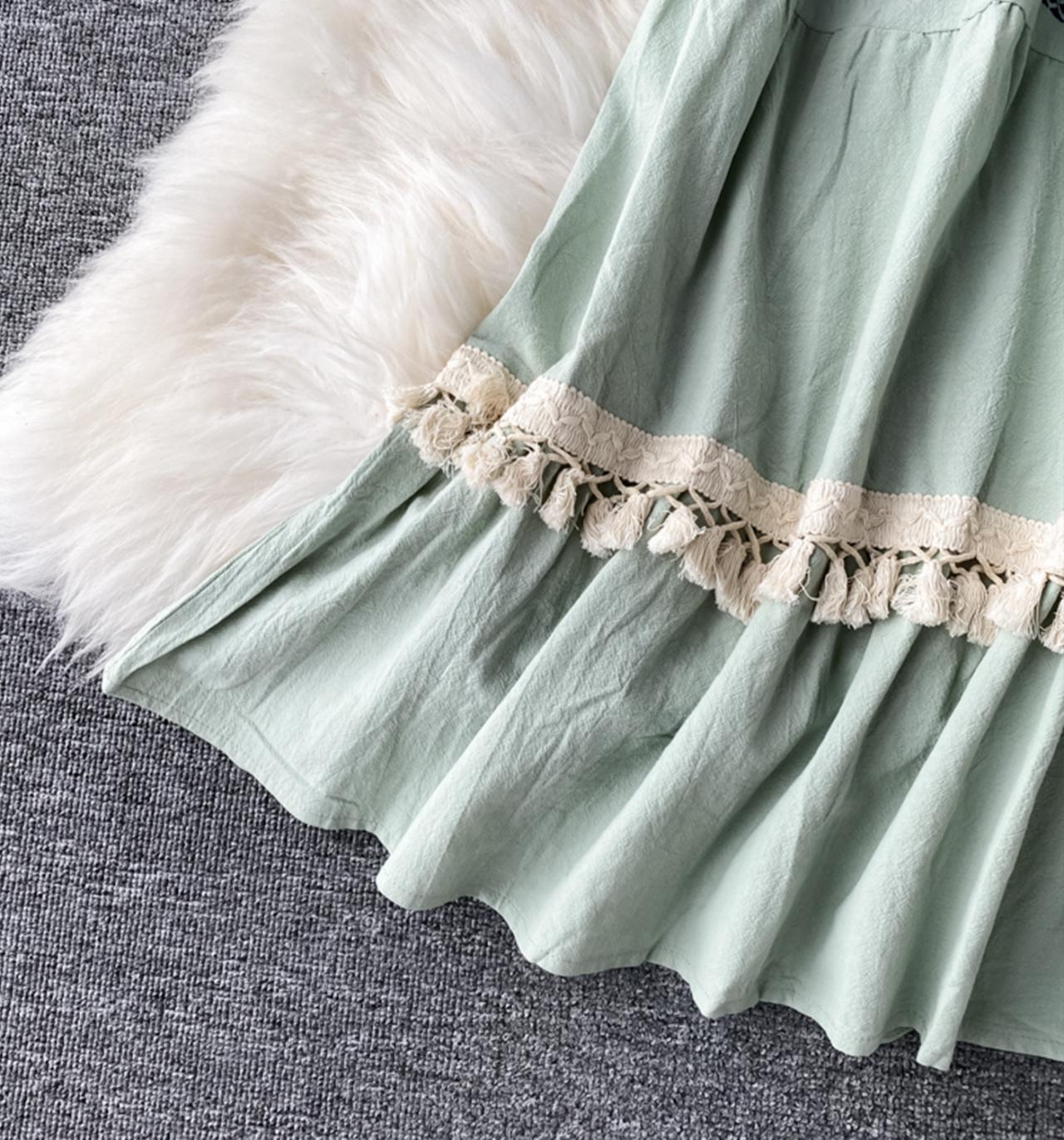 Cute V Neck Short Dress Fashion Dress ED0332