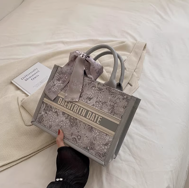 canvas shoulder commuter handbag HZ1024