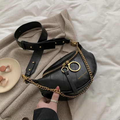 Small versatile crossbody bag chest bag ED0342