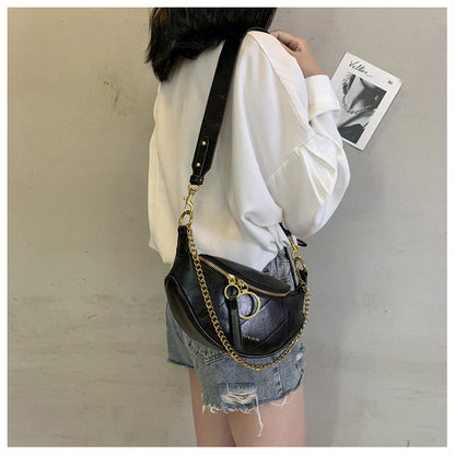 Small versatile crossbody bag chest bag ED0342