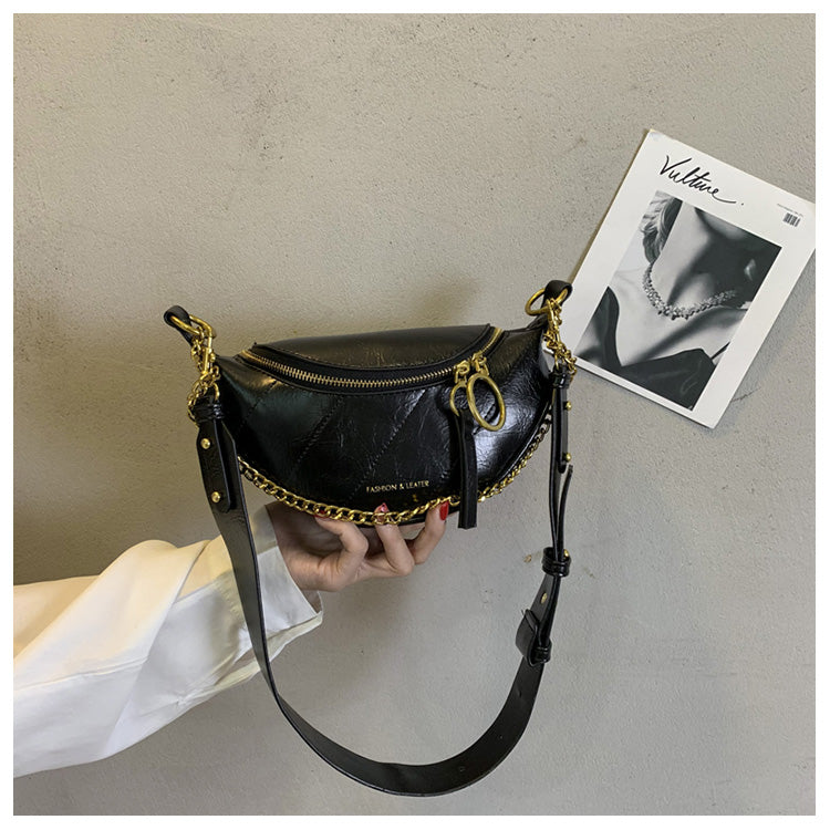Small versatile crossbody bag chest bag ED0342