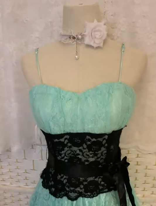 Blue Spaghetti Straps Bodycon Short Birthday Dress Lace Cocktail Dress Homecoming Dress HZ1024