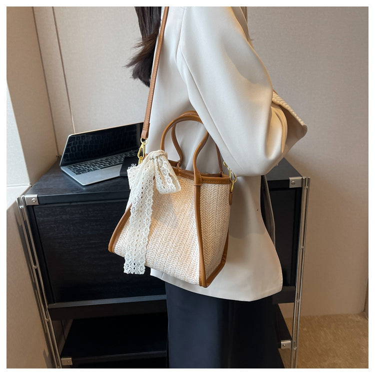 all-match hand-woven commuter shoulder bag crossbody tote bag HZ1024