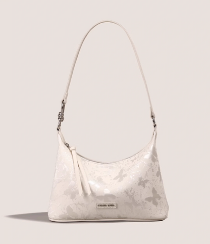 Chinese style niche single shoulder crescent bag underarm bag HZ1024
