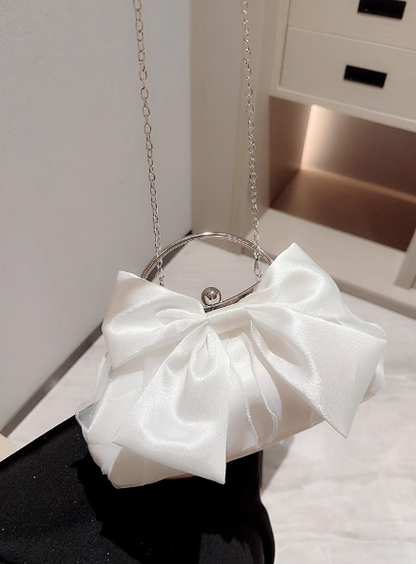 New 2025 Women__ Bag WhiteFlower Clutch for Evening Dress ED03922