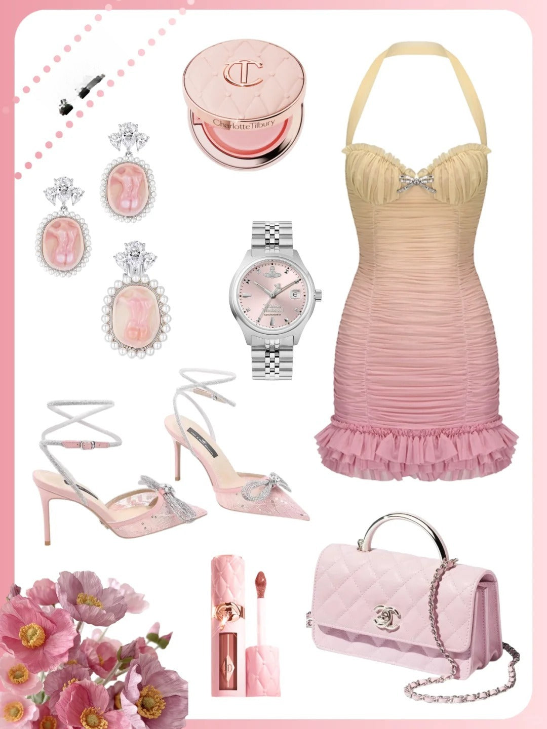 Bodycon Birthday Outfit Yellow Pink Short Homecoming Dress Fairy Halter Tulle Formal Dress HZ1024