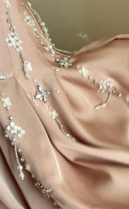 A-Line Square Neck Short Birthday Prom Dress Satin Beaded Formal Dress Graduation Dress Middle School Homecoming Dress HZ1024