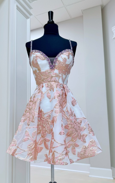 Sweetheart Neck A-Line Tulle Short Prom Dresses, Sleeveless Homecoming Dresses HZ1024