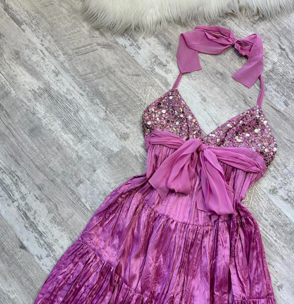 Vintage Halter Sheath Satin Short Prom Dresses, Beads Backless Homecoming Dresses ED04306