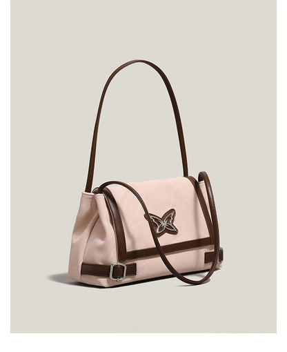 American retro motorcycle butterfly commuter shoulder bag ED0441