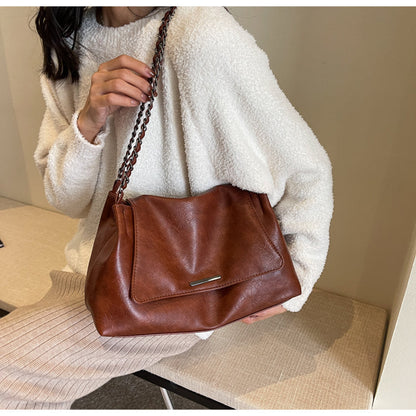 capacity retro versatile chain shoulder bag HZ1024