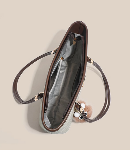 Large capacity casual versatile commuter women's shoulder bag ED0440