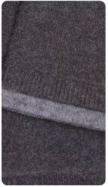 Fake two-piece college style POLO collar long-sleeved knitted cardigan  ED0453