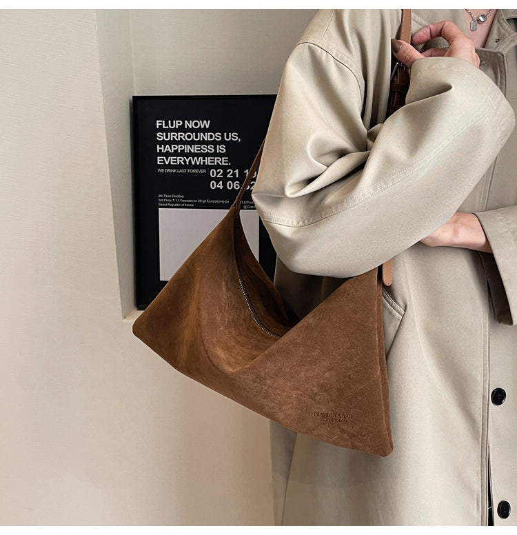 Deerskin Commuter Crossbody Bag HZ1024