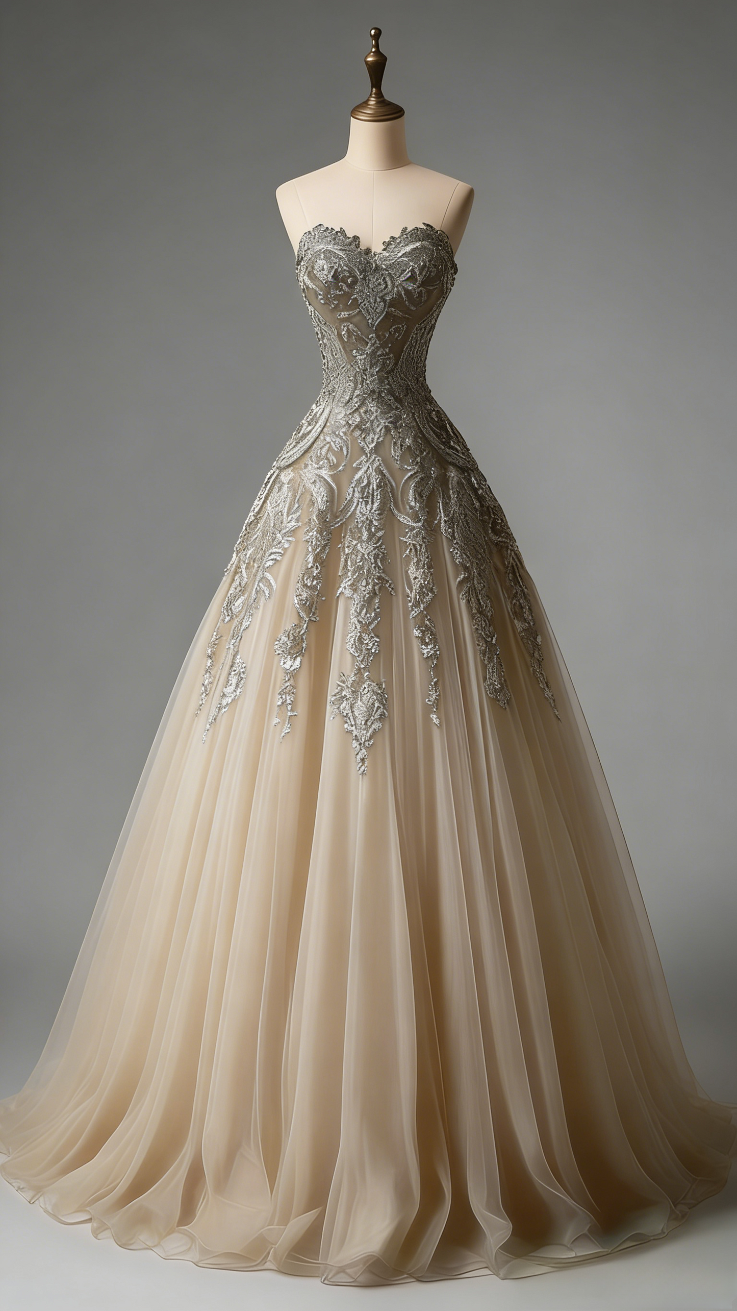 Palace-Style Sweetheart A-Line Long Prom Dresses Tulle Forest Green Sweet 16 Dresses ED04996