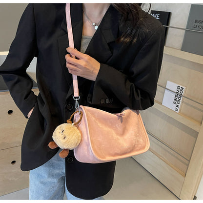 Casual versatile pillow bag commuter crossbody bag ED0499