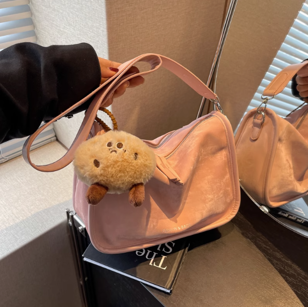 Casual versatile pillow bag commuter crossbody bag ED0499