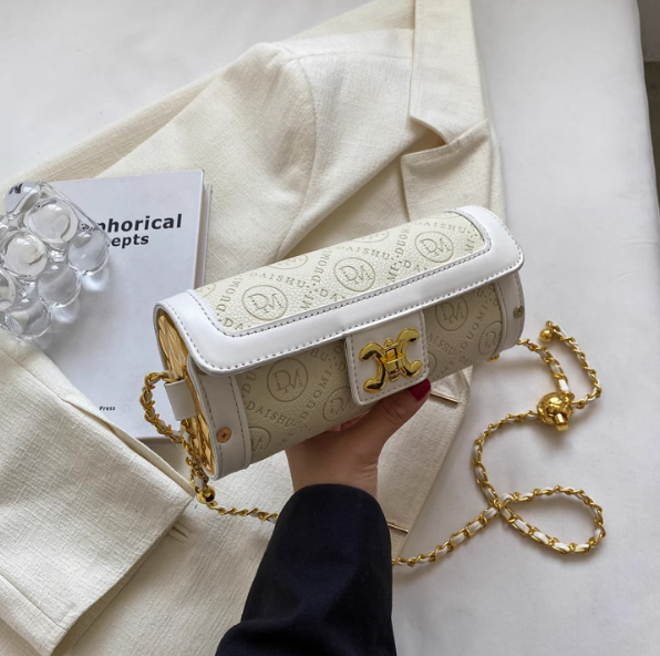 color chain crossbody bag shoulder bucket bag HZ1024