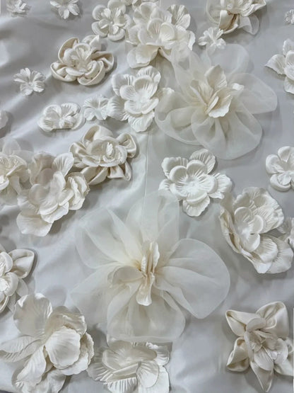 Fairy A-line Long Wedding Dresses Satin White Bridal Gowns Sleevless Strapless Bridal Dresses ED06015