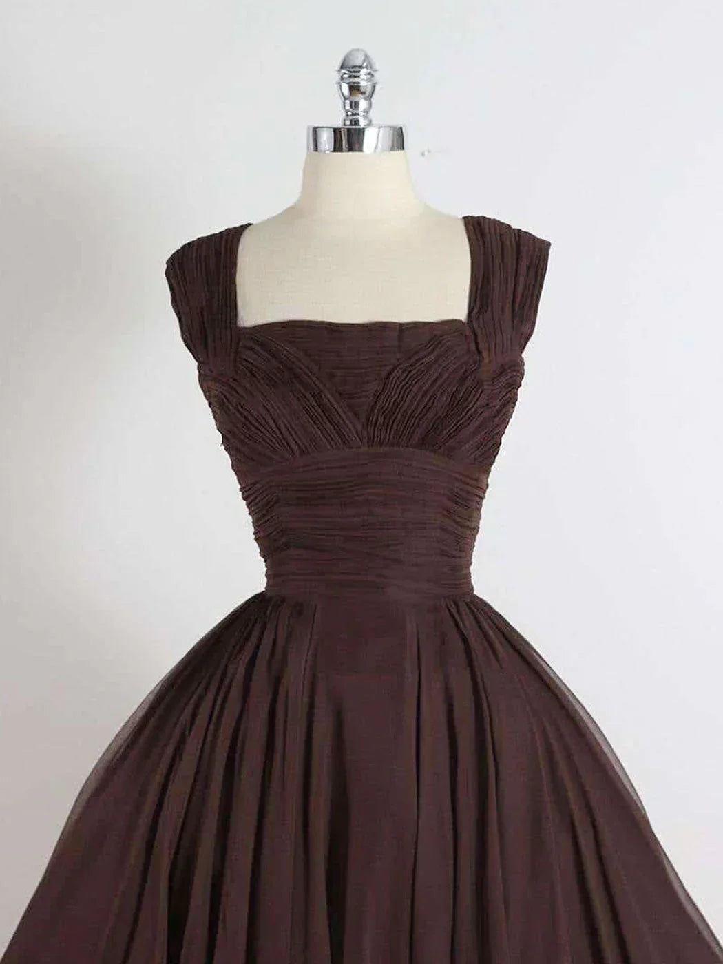A-Line Short Prom Dresses, Brown Short Homecoming Dress HZ1024
