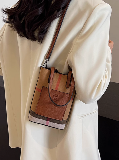 All-match French fry bag crossbody bucket bag ED0565