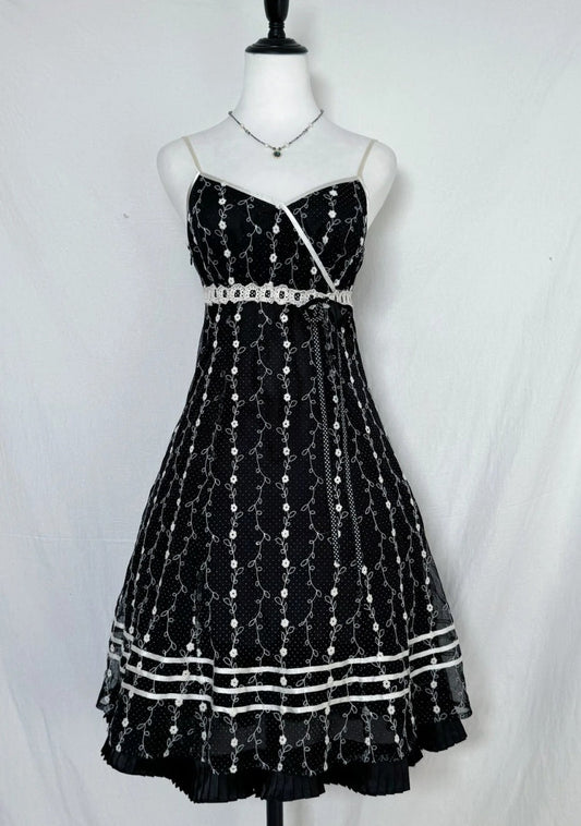 Chic Black Prom Dress Chiffon Straps Short Birthday Dress A-Line Formal Dress ED06840