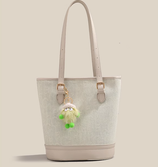 All-match canvas bag handbag underarm bucket bag shoulder bag ED0788