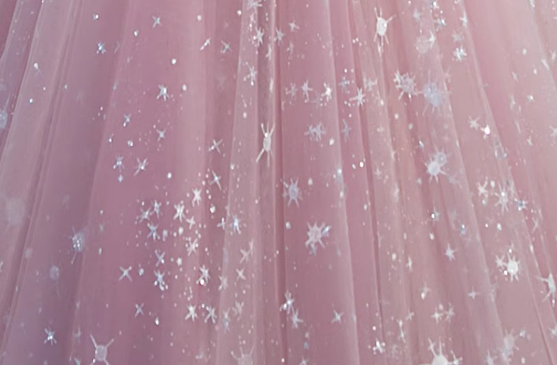 pink A line velvet tulle long prom dress, pink evening dress HZ1024