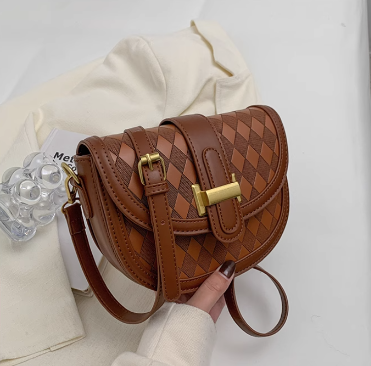 contrast color saddle bag HZ1024