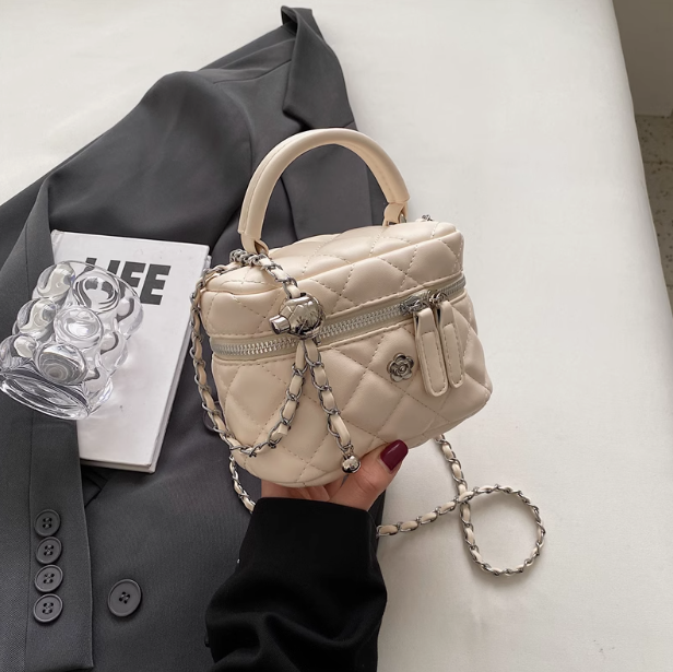Diamond Embroidery Mini Chain Crossbody Bag Single Shoulder Square Bag ED0854