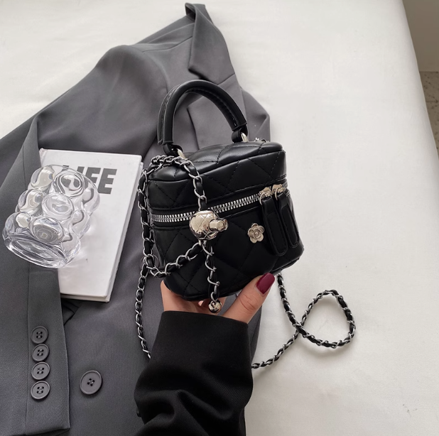 Diamond Embroidery Mini Chain Crossbody Bag Single Shoulder Square Bag ED0854