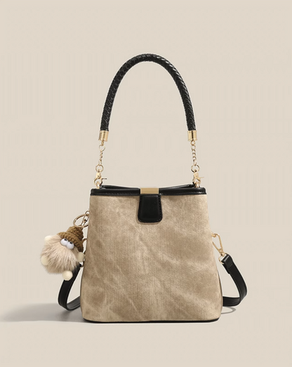 All-match bucket bag shoulder bag crossbody bag ED0859