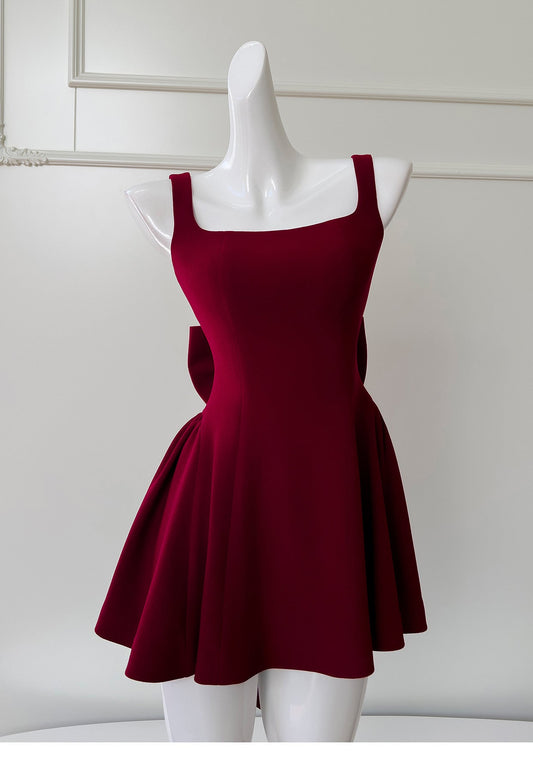 A-line Spaghetti Strap Short Prom Dress Homecoming Dress HZ1024