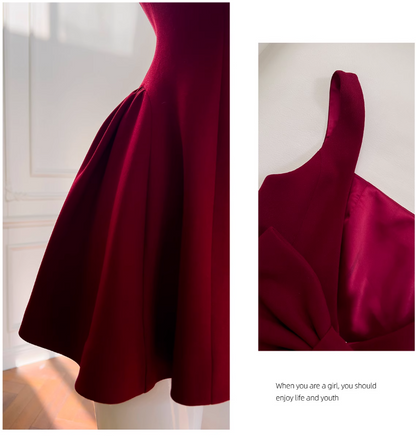 A-line Spaghetti Strap Short Prom Dress Homecoming Dress HZ1024