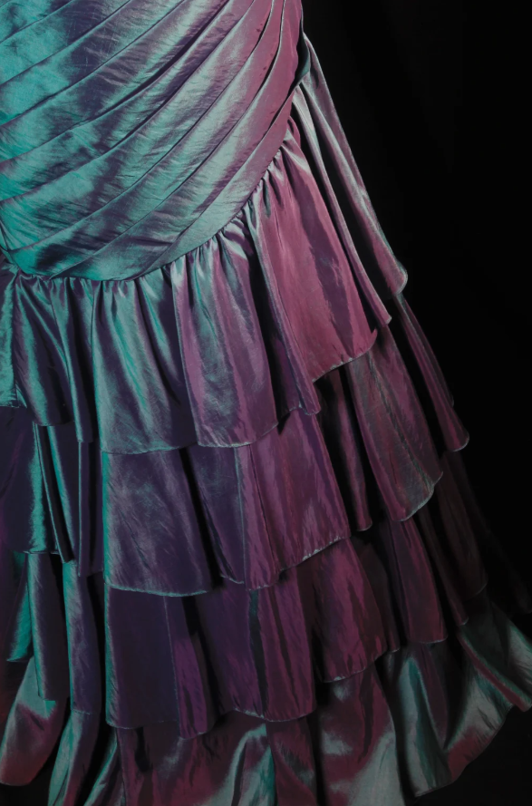 Fairy Spaghetti Straps Sheath Long Prom Dresses Satin Sleeveless Evening Dresses Teal Birthday Dresses EP05703