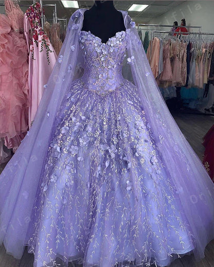 Tulle Sweetheart Ball Gown Prom Dresses Quinceanera Dresses ED589