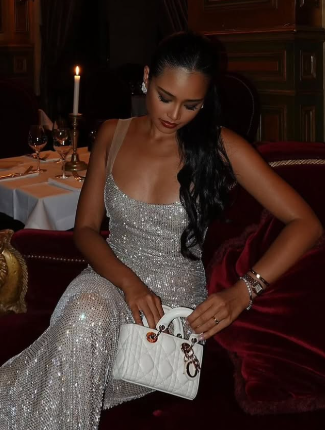 Shiny Sheath Straps Rhinestone Tulle Open Back Prom Dress Evening Dress SH2124